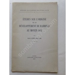 Etudes sur l'Origine et le...