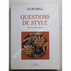 Question de Style. Alois RIEGL
