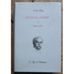 Journal Inédit. 1892-1895....