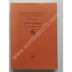 Oeuvres Philosophiques. PIC...