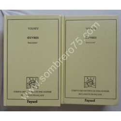 Oeuvres - VOLNEY. 3 Tomes