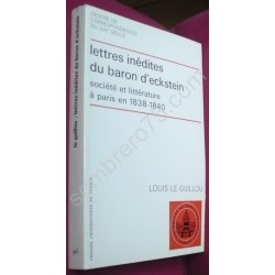 Lettres Inédites du Baron...