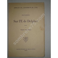 Sur l'E de Delphes -...