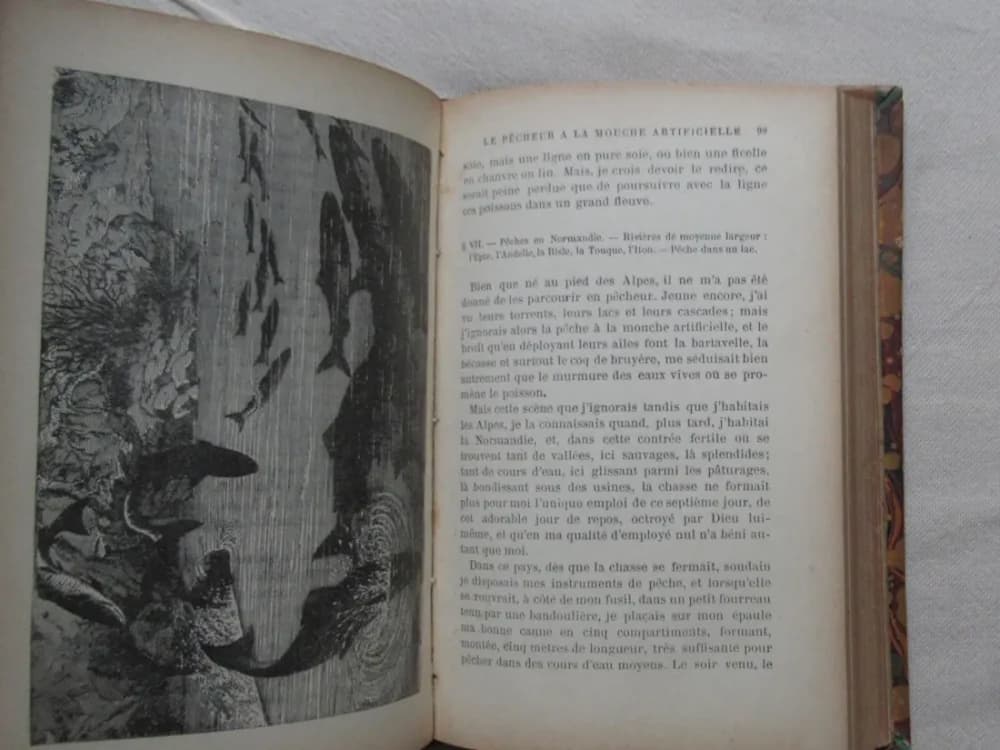 Charles de MASSAS. Le Pêcheur à la Mouche Artificielle 4e Ed. relié - Image 12