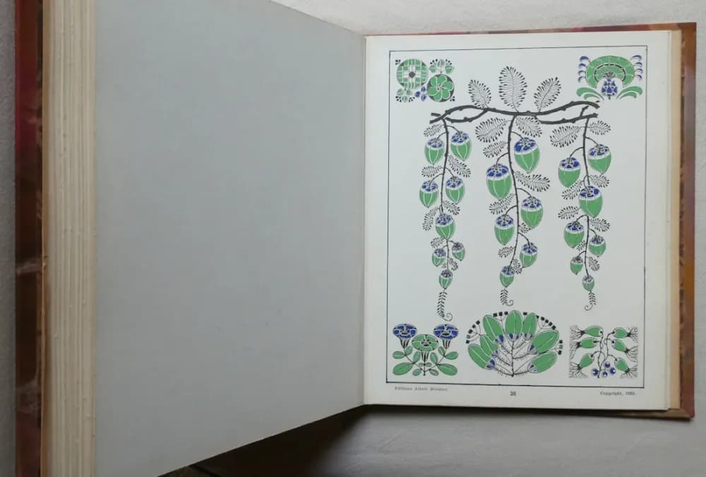 Vignettes Décoratives dans le goût du jour.  Art Appliqué. Henri GILLET - Image 7