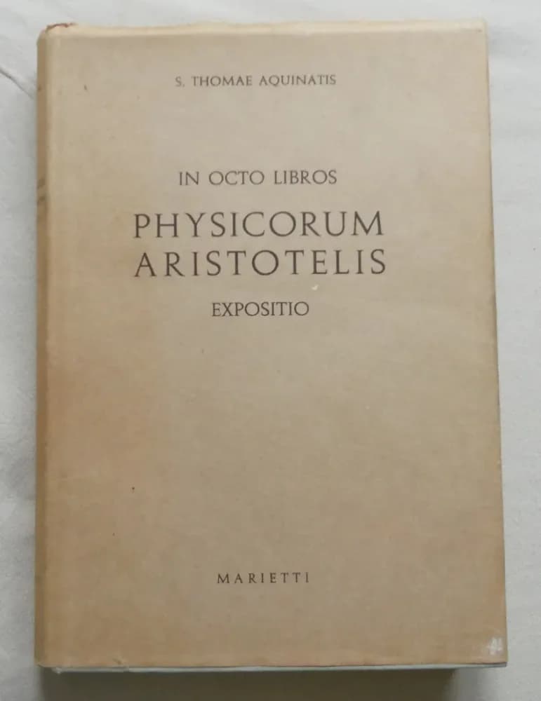In Octo Libros Physicorum Aristotelis - Expositio
