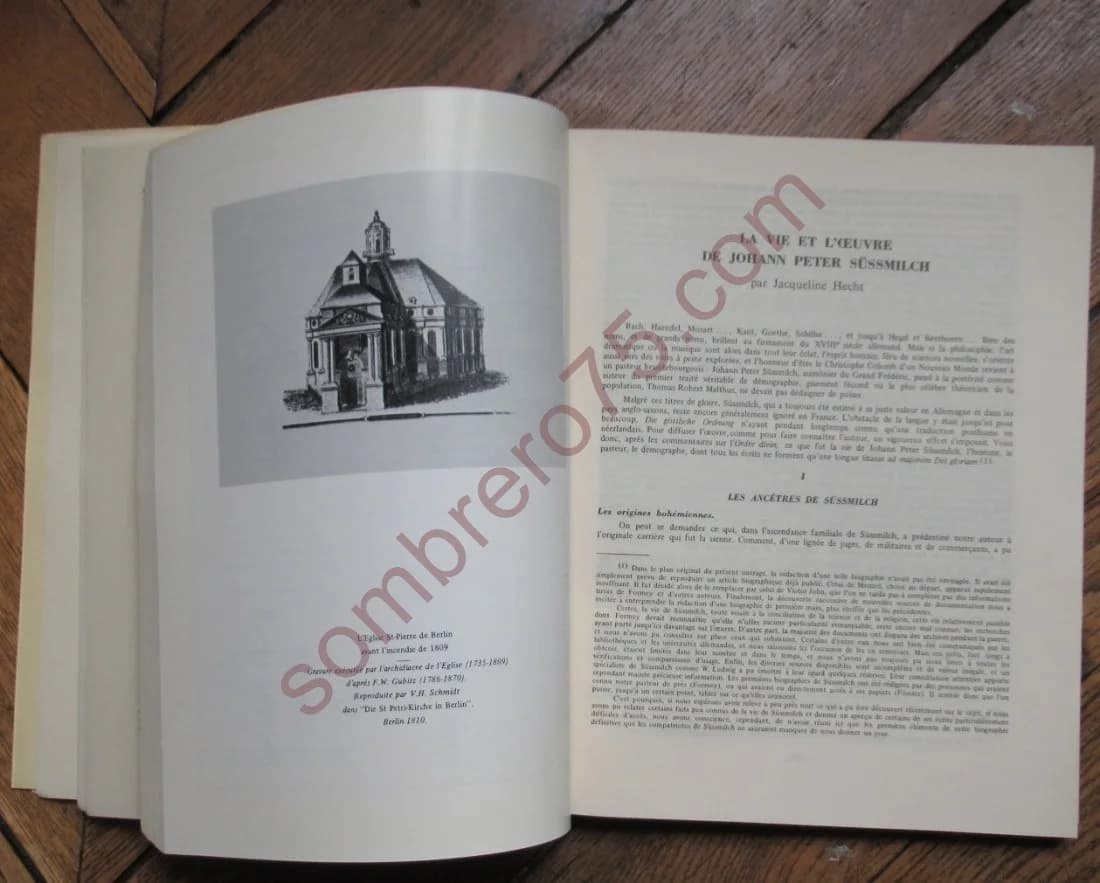 L'Ordre Divin aux Origines de la démographie. 3 vol - Image 4