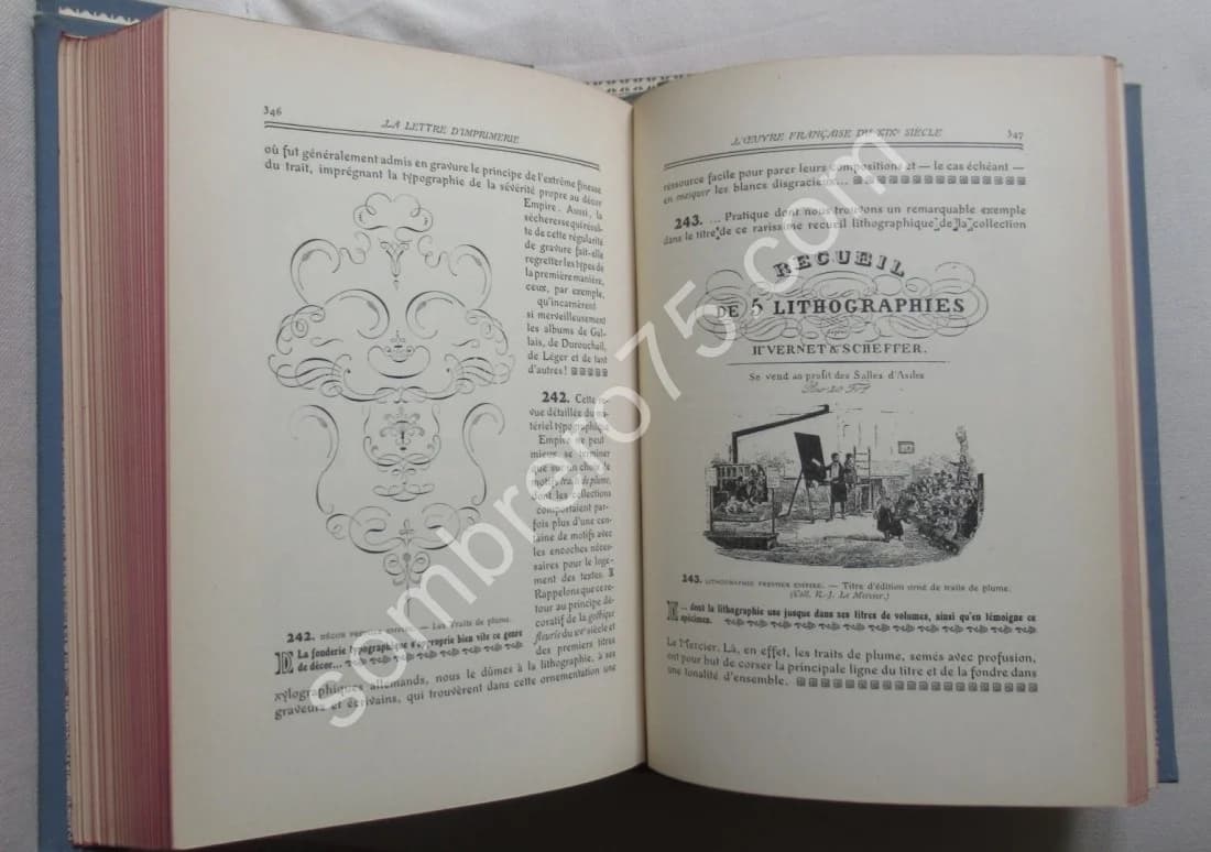 Manuel Français de Typographie Moderne. 3 Tomes - Image 10