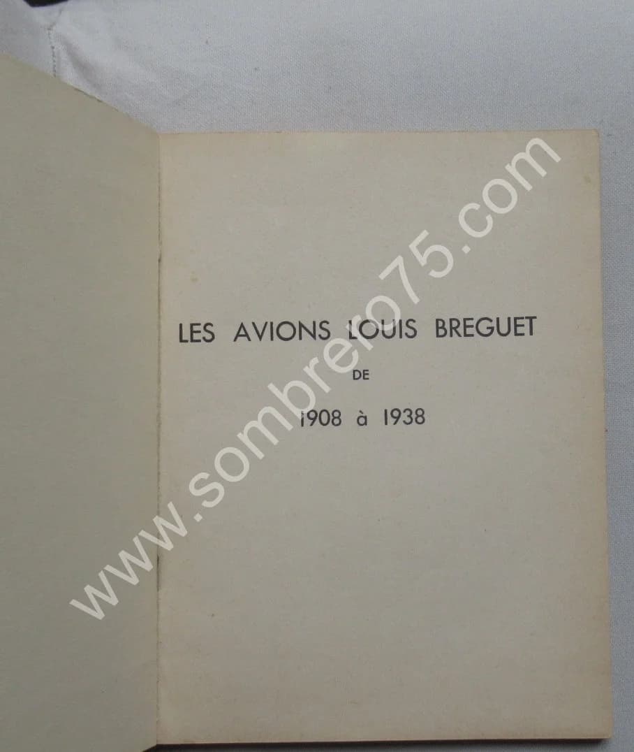 Les Avions Louis Breguet de 1908 à 1938 - Image 3