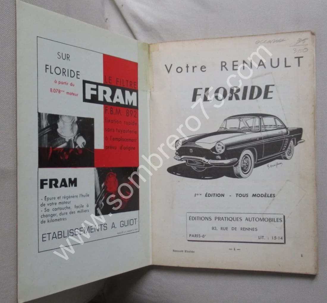 Votre Floride. Guide Technique et Pratique. 1960 - Image 3