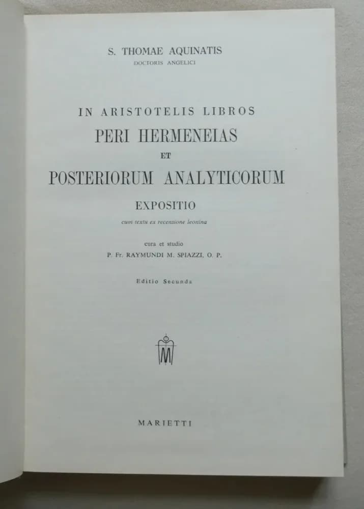 In Aristotelis Libros Peri Hermeneias et Posteriorum Analyticorum Expositio - Image 4