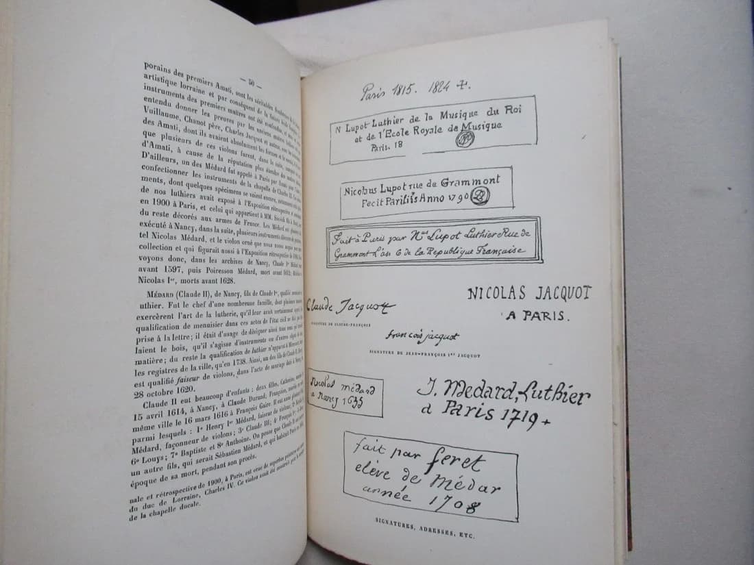 Les Luthiers Lorrains - Essai de Répertoire des Artistes Lorrains - Image 7