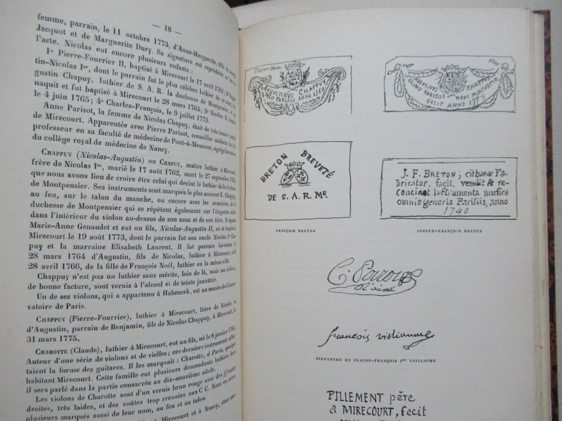 Les Luthiers Lorrains - Essai de Répertoire des Artistes Lorrains - Image 8