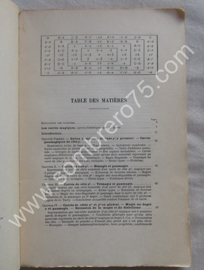 Carrés Magiques au Degré n. CAZALAS E. (Général) - Image 7