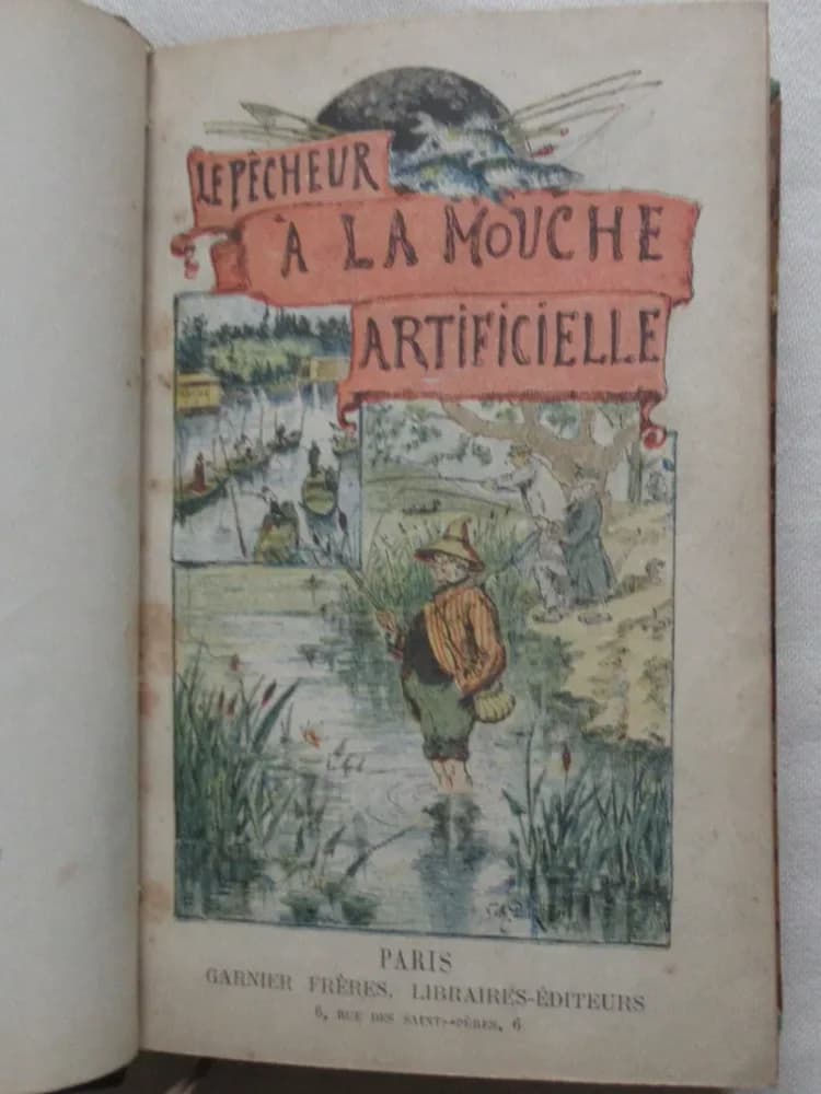Charles de MASSAS. Le Pêcheur à la Mouche Artificielle 4e Ed. relié - Image 4