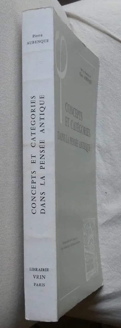 Concept et Catégories dans la Pensée Antique - Image 2