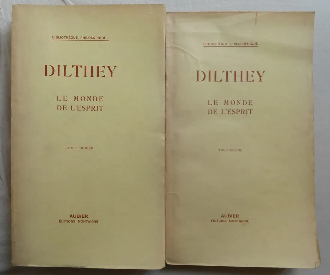 Le Monde de l'Esprit. 2 Tomes