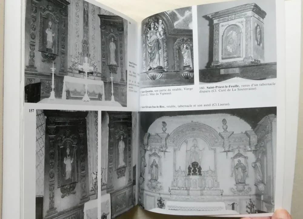 Retables et Tabernacles. XVII et XVIII Eglises de la Creuse - Image 6