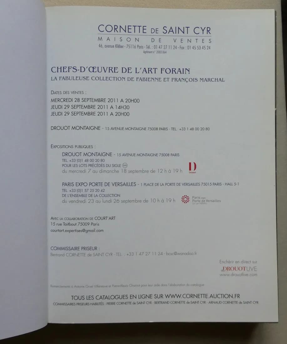 Chefs d'Oeuvre de l'Art Forain Collection de Fabienne et François MARCHAL - Image 4