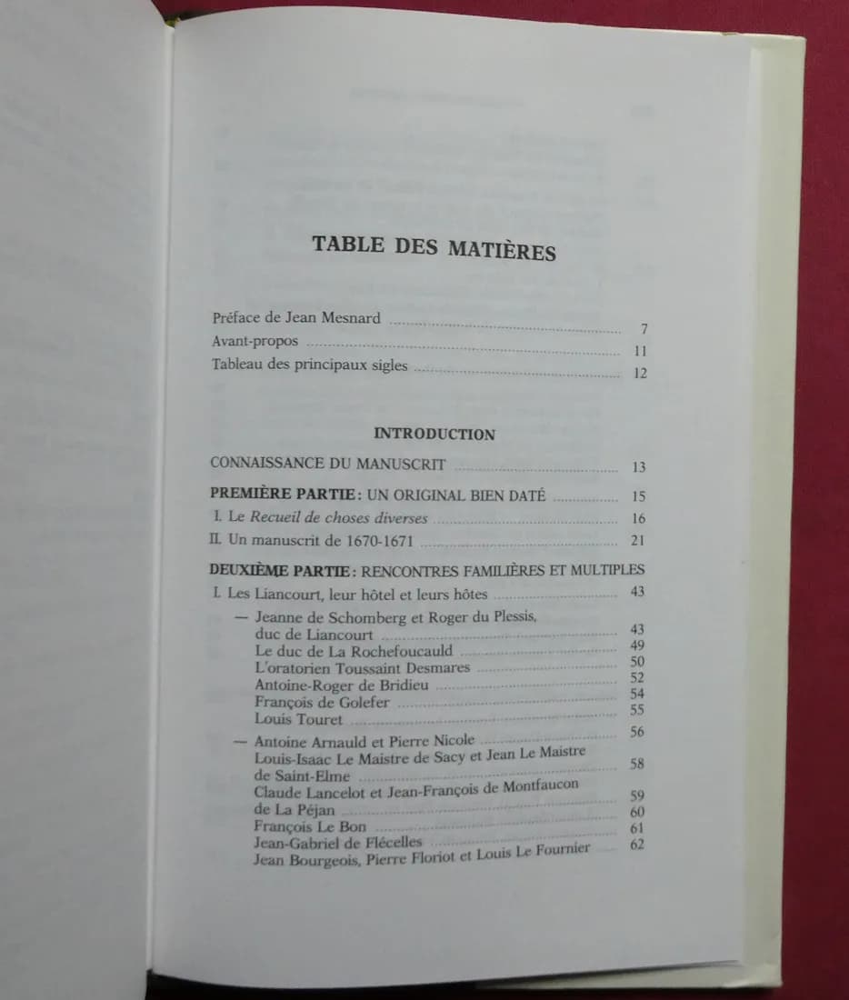 Port Royal Insolite. Edition Critique du Recueil de Choses Diverses - Image 4