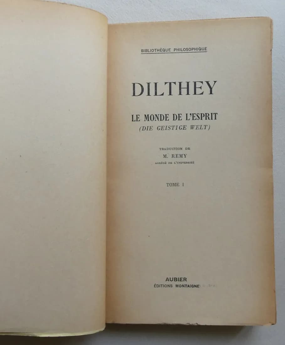 Le Monde de l'Esprit. 2 Tomes - Image 3