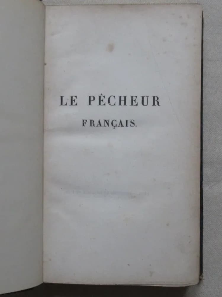 C. KRESZ Ainé Le Pêcheur Français - Traité de la pêche à la ligne -1830 - 2e Ed. - Image 3