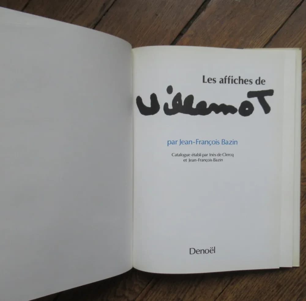 Les Affiches de Villemot J Fr. BAZIN 1985 - Image 4
