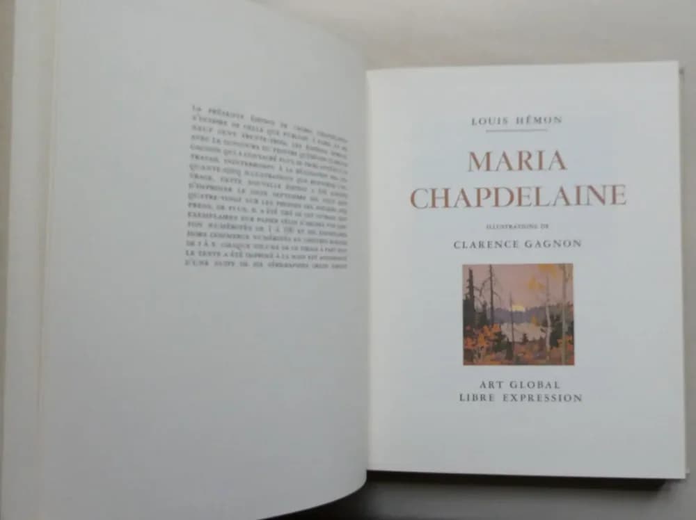 Maria CHAPDELAINE. Louis HEMON - Illustrations Cl. GAGNON - Image 3