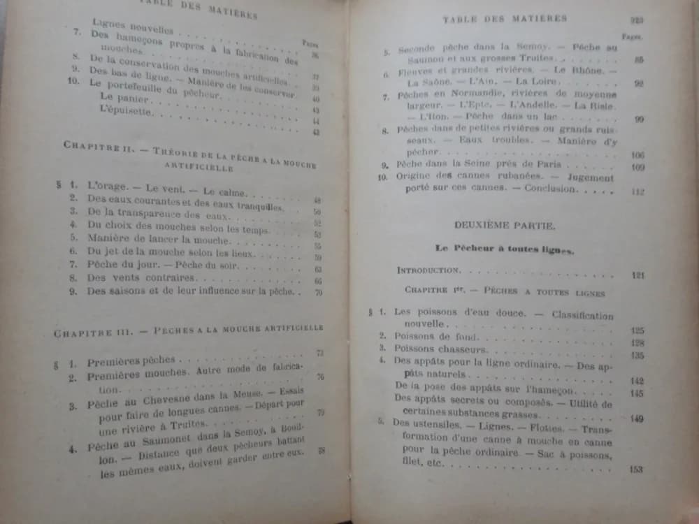 Charles de MASSAS. Le Pêcheur à la Mouche Artificielle 4e Ed. relié - Image 8