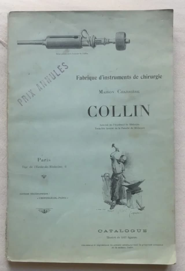 Couverture de Maison Charrière - Collin - Fabrique d'Instruments de…