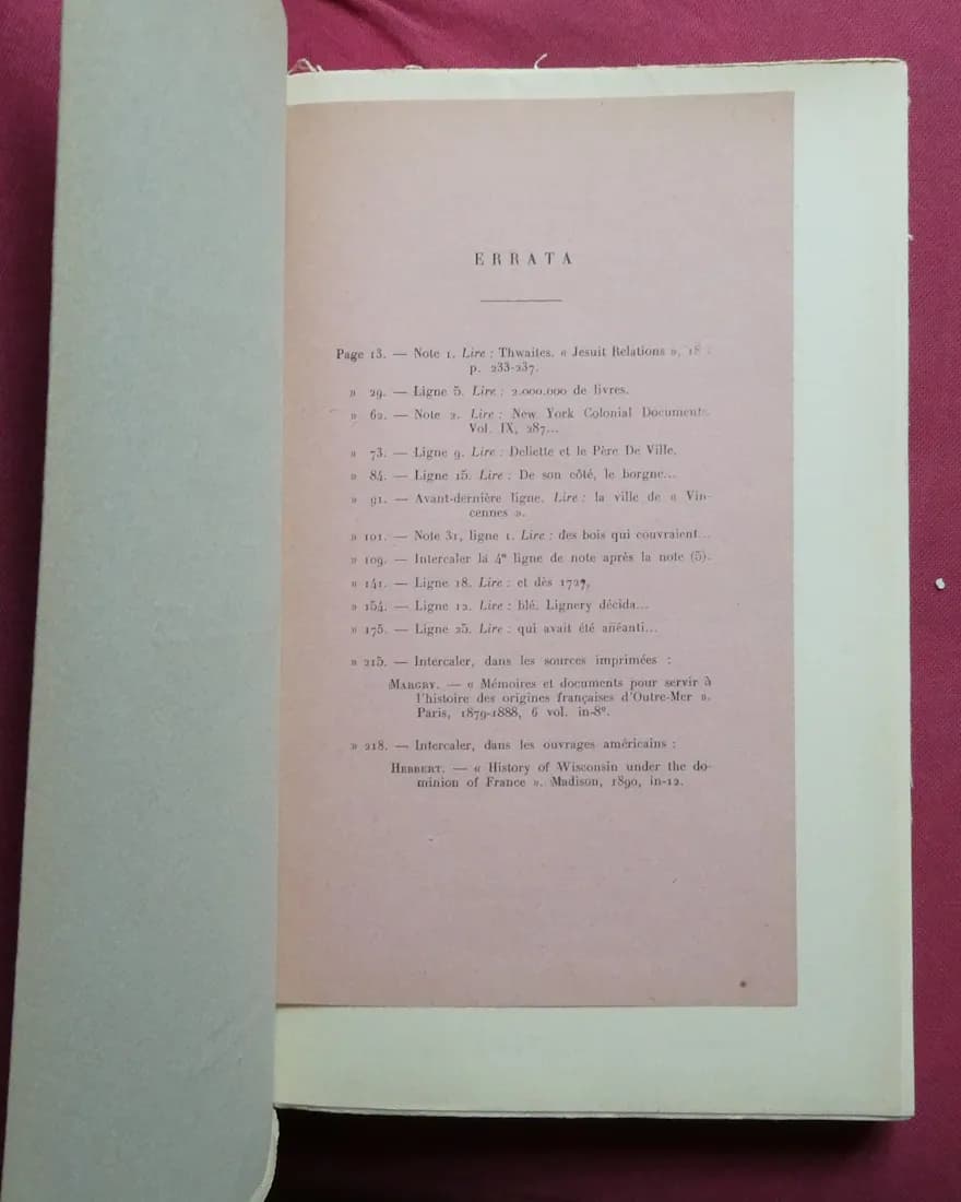 Les Premiers Etablissements Français au Pays des Illinois La Guerre des Renards - Image 3