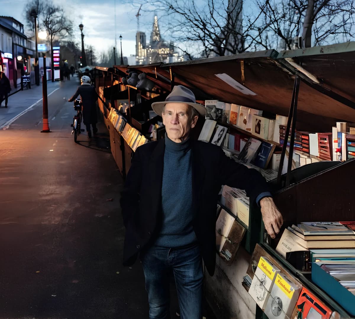 Vue de l'intérieur de la librairie